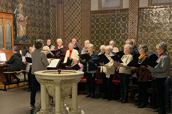 Aufttritt des Chores "Vriendschap" am 11.10.2025
